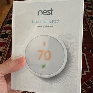 Nest Thermostat E T4001ES Programmable Thermostat - White